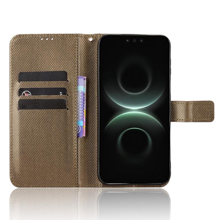 For Huawei Mate 80 Pro Max Diamond Texture Leather Phone Case