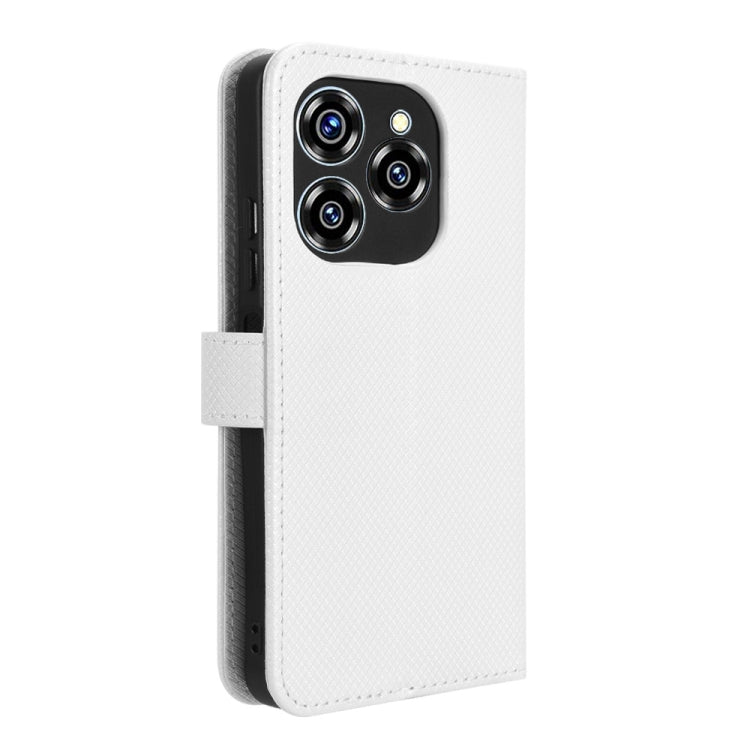 For Oukitel C50 Diamond Texture Leather Phone Case