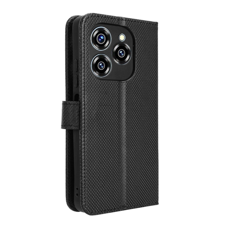 For Oukitel C50 Diamond Texture Leather Phone Case