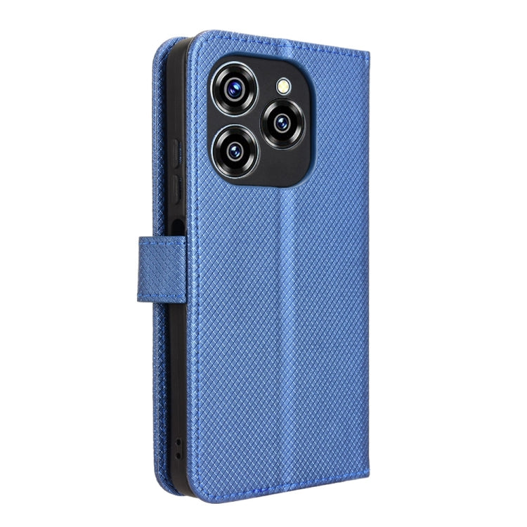 For Oukitel C50 Diamond Texture Leather Phone Case