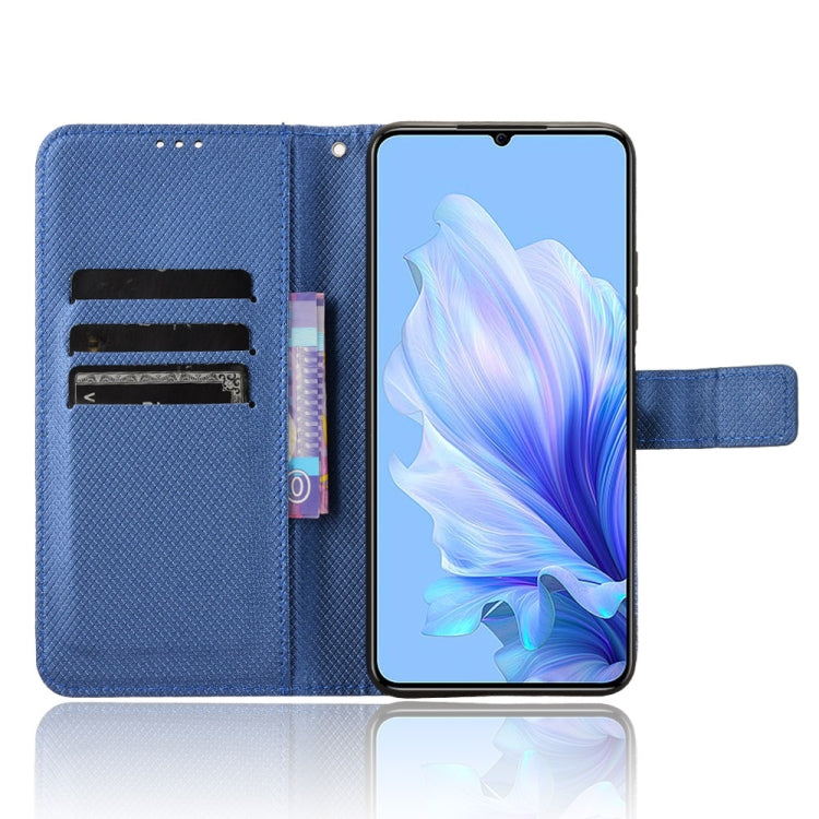 For Oukitel C50 Diamond Texture Leather Phone Case