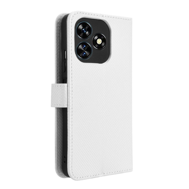 For Oukitel C51 Diamond Texture Leather Phone Case