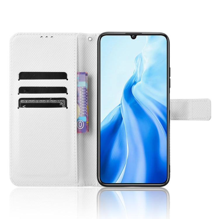 For Oukitel C51 Diamond Texture Leather Phone Case