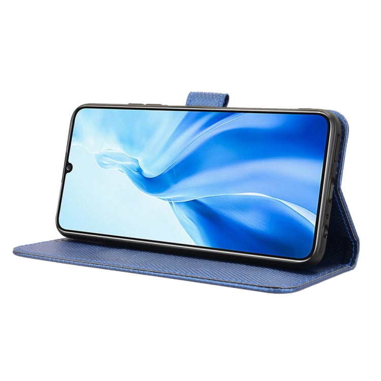 For Oukitel C51 Diamond Texture Leather Phone Case
