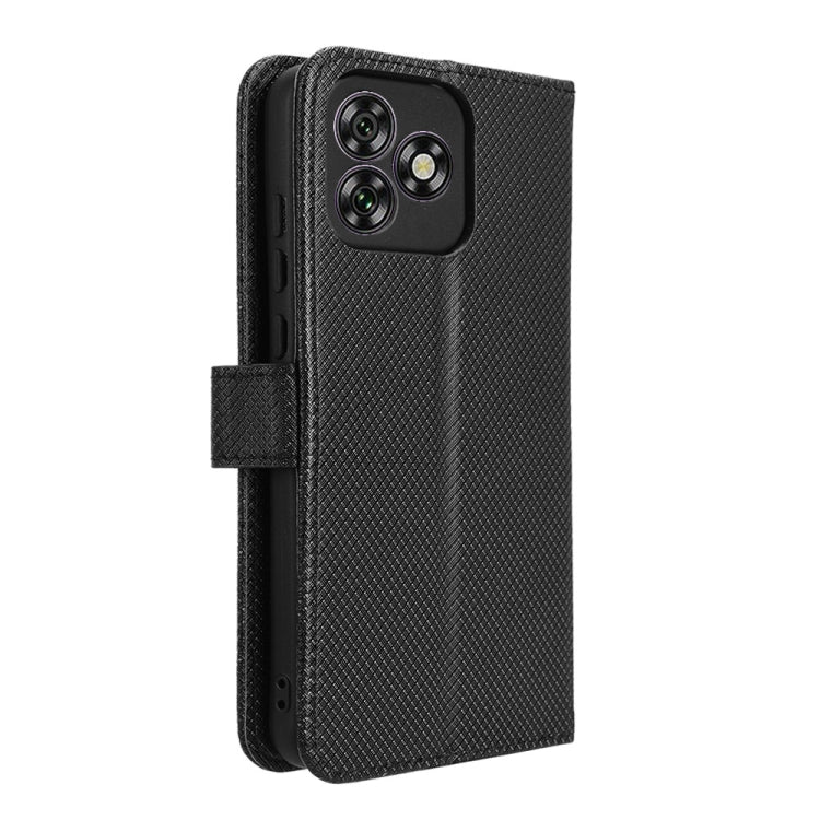 For Oukitel C53 Diamond Texture Leather Phone Case