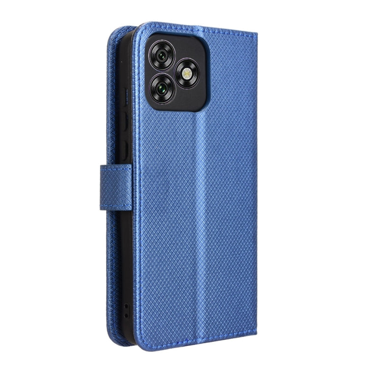 For Oukitel C53 Diamond Texture Leather Phone Case