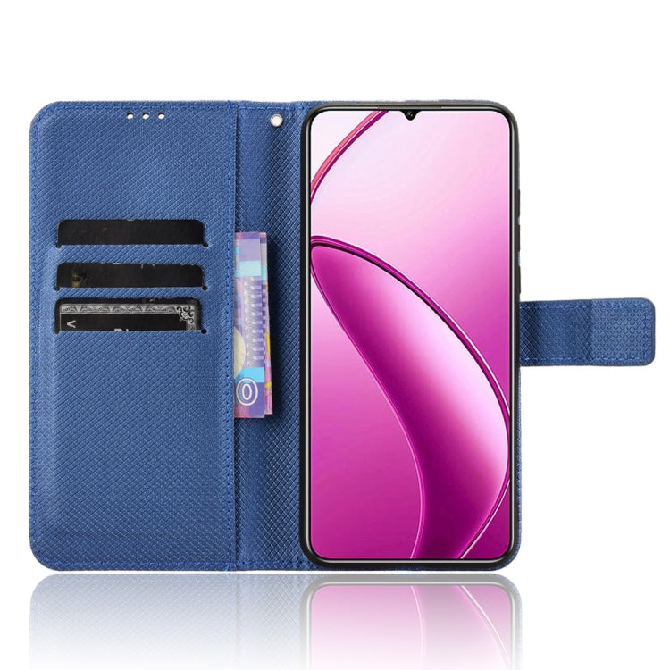 For Oukitel C53 Diamond Texture Leather Phone Case