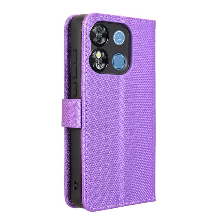 For Oukitel C57S Diamond Texture Leather Phone Case