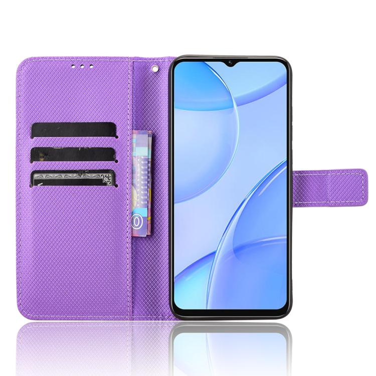 For Oukitel C57S Diamond Texture Leather Phone Case