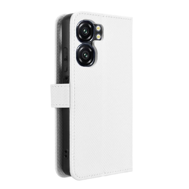 For Oukitel C58 / C58 Pro Diamond Texture Leather Phone Case