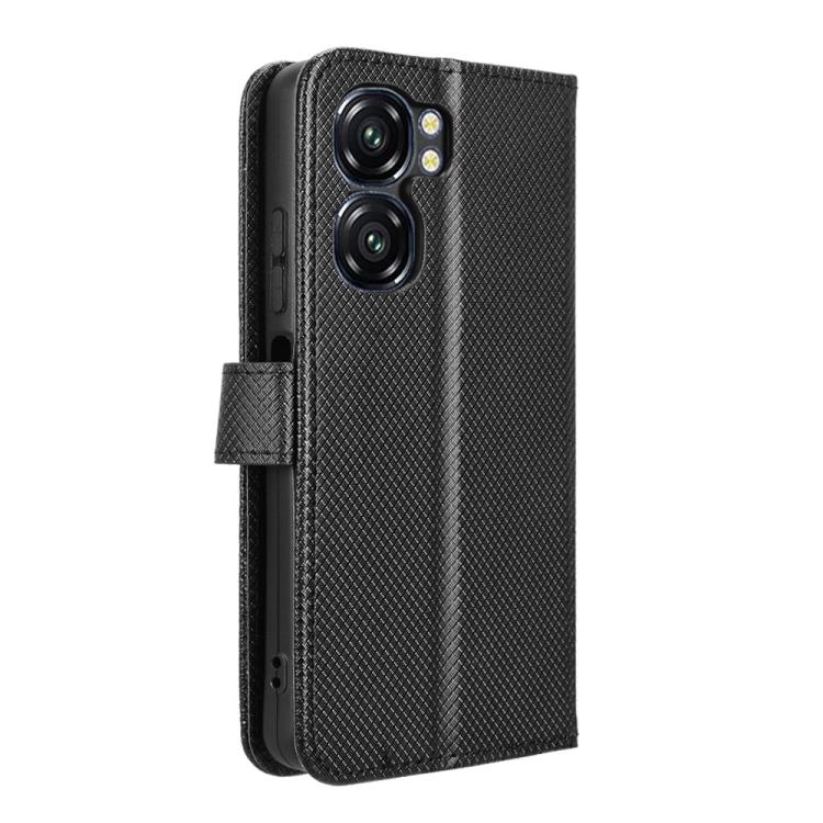 For Oukitel C58 / C58 Pro Diamond Texture Leather Phone Case