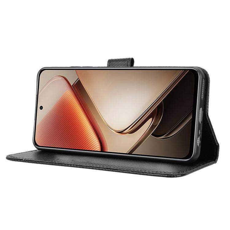 For Oukitel C58 / C58 Pro Diamond Texture Leather Phone Case