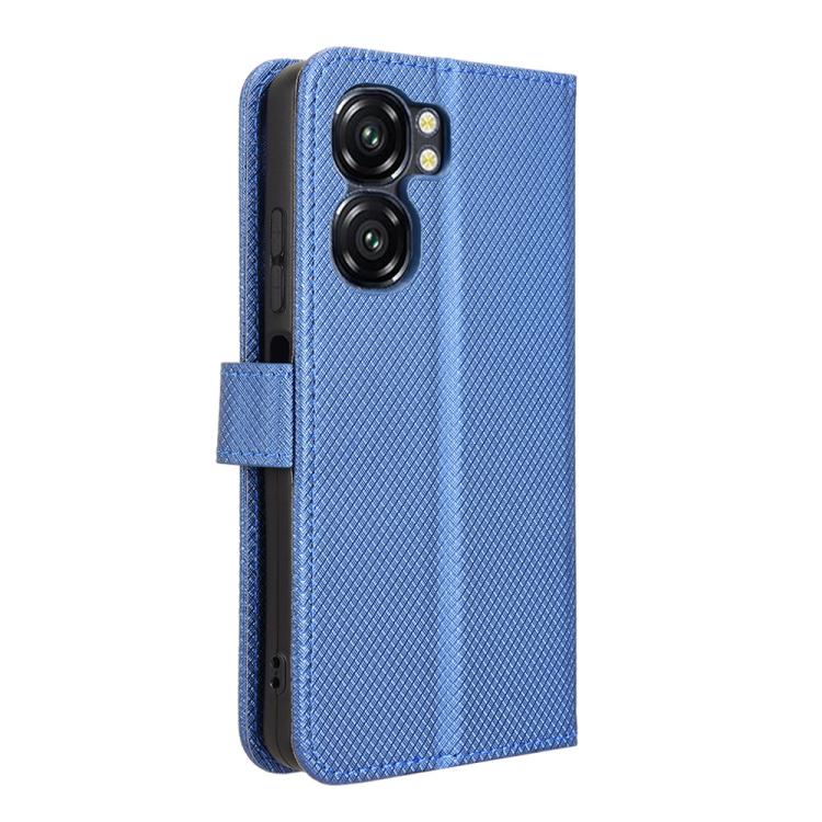 For Oukitel C58 / C58 Pro Diamond Texture Leather Phone Case