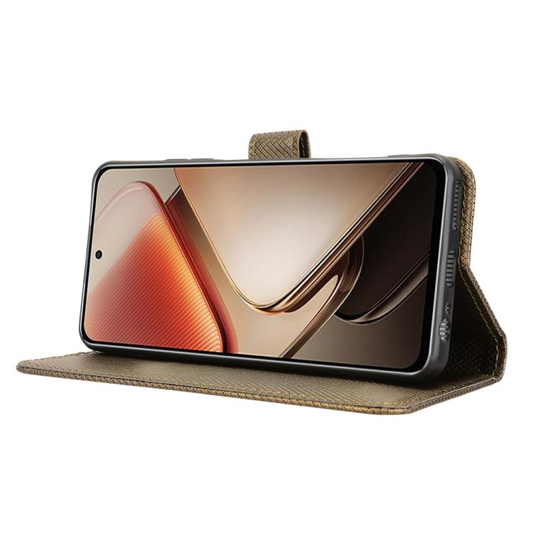 For Oukitel C58 / C58 Pro Diamond Texture Leather Phone Case