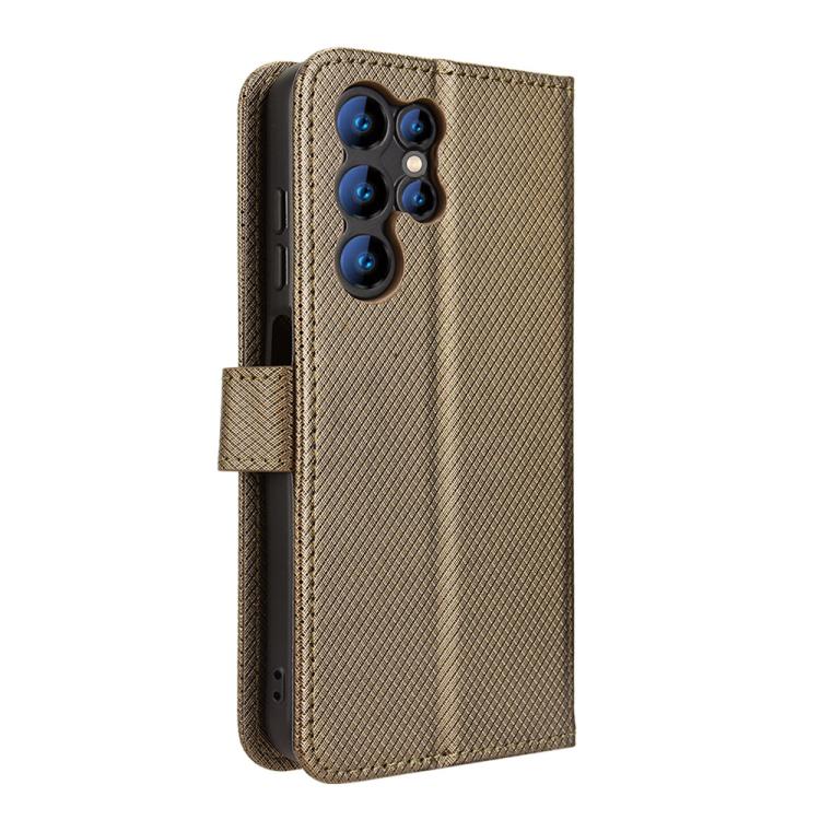 For Oukitel C61 / C61 Pro Diamond Texture Leather Phone Case