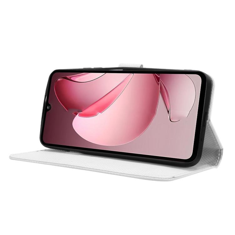 For Oukitel C60 / C60 Pro Diamond Texture Leather Phone Case