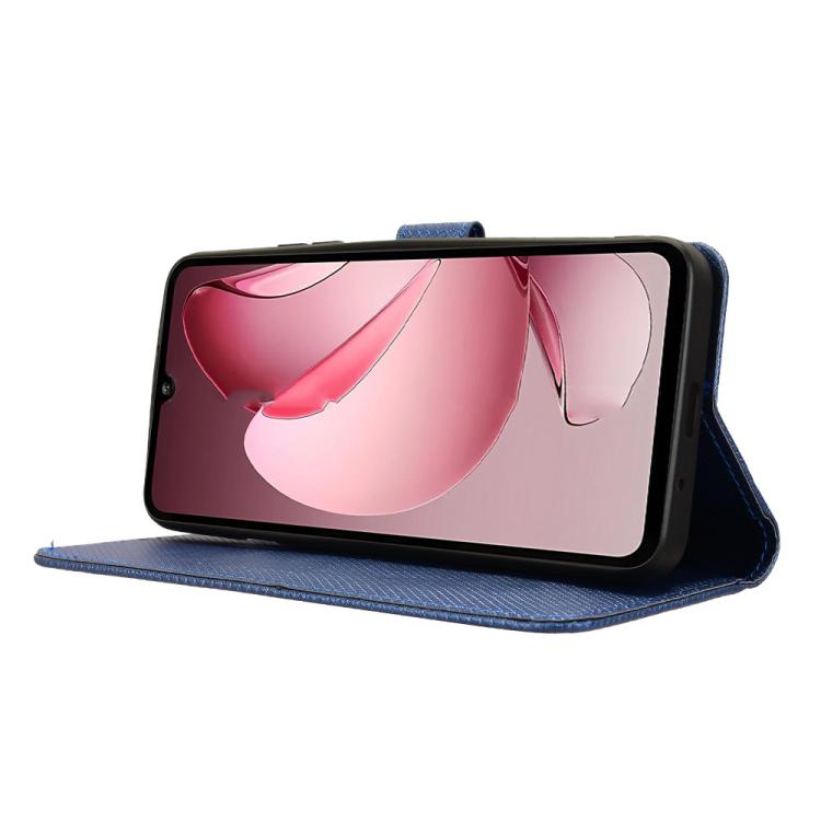 For Oukitel C60 / C60 Pro Diamond Texture Leather Phone Case