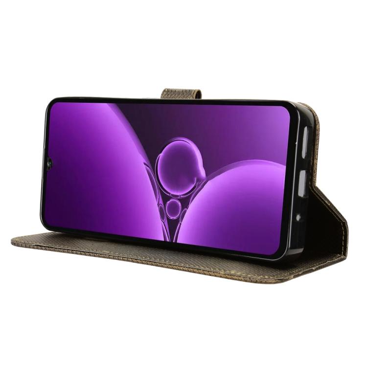 For Oukitel C59 / C59 Pro Diamond Texture Leather Phone Case