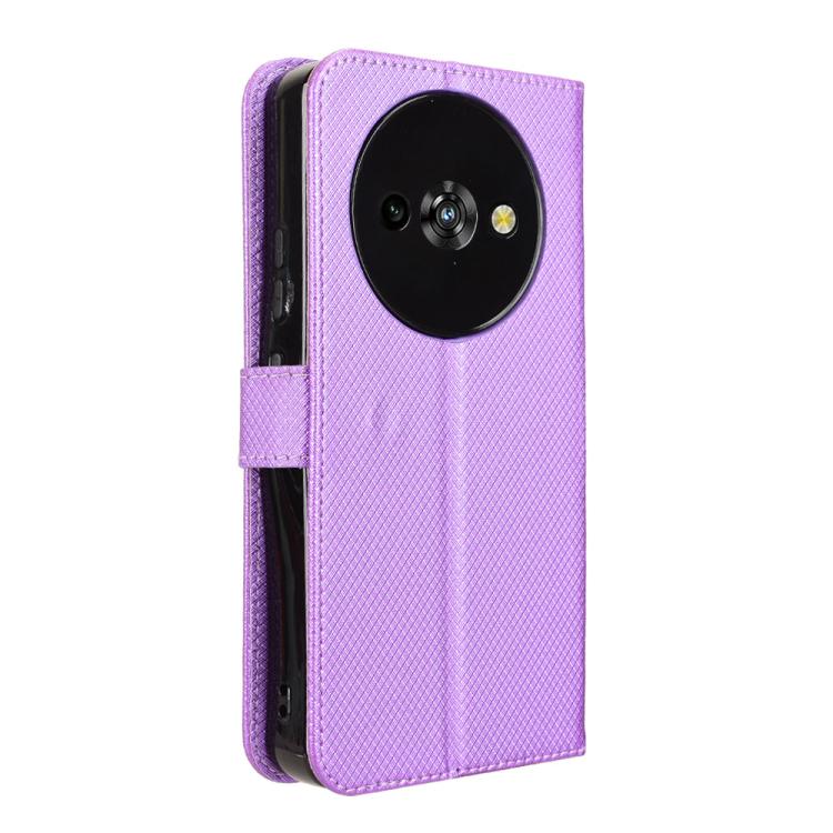 For Oukitel C59 / C59 Pro Diamond Texture Leather Phone Case