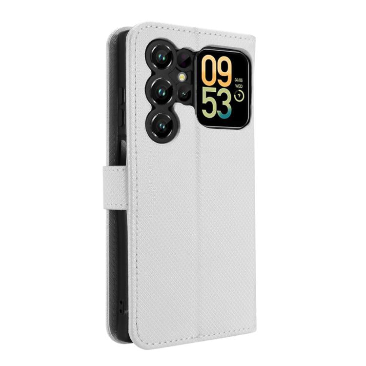 For Oukitel C62 / C62 Pro Diamond Texture Leather Phone Case