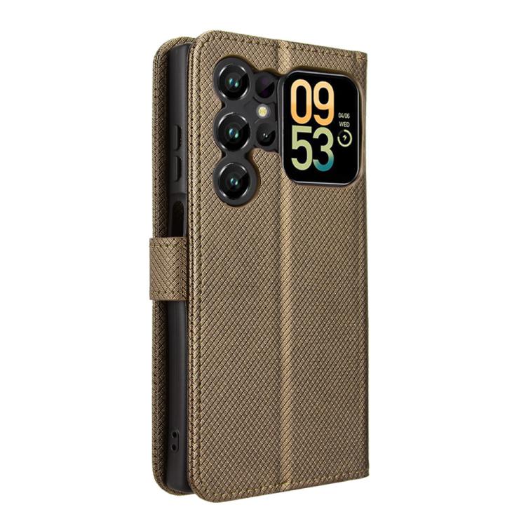 For Oukitel C62 / C62 Pro Diamond Texture Leather Phone Case