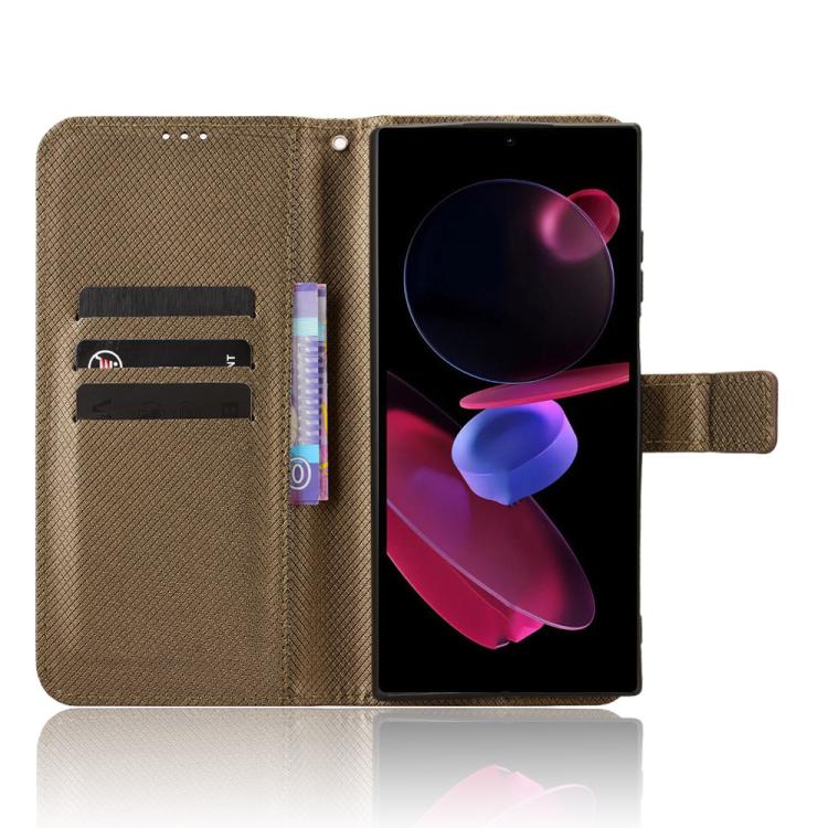 For Oukitel C62 / C62 Pro Diamond Texture Leather Phone Case