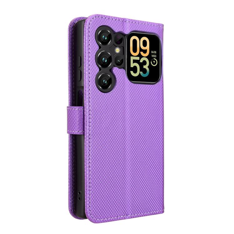For Oukitel C62 / C62 Pro Diamond Texture Leather Phone Case