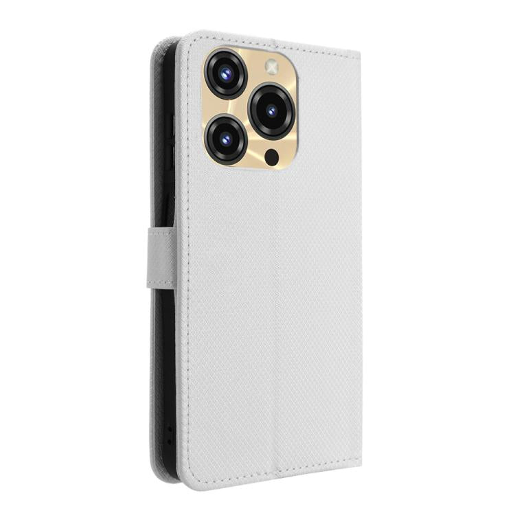 For Oukitel C69 Diamond Texture Leather Phone Case