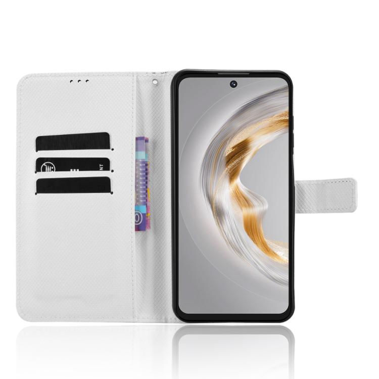 For Oukitel C69 Diamond Texture Leather Phone Case