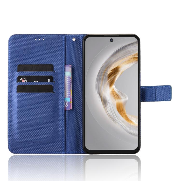 For Oukitel C69 Diamond Texture Leather Phone Case