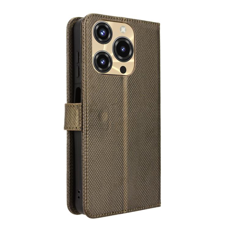 For Oukitel C69 Diamond Texture Leather Phone Case