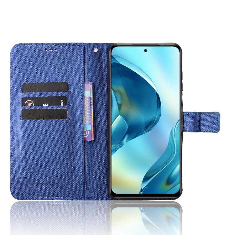 For Oukitel C68 Diamond Texture Leather Phone Case