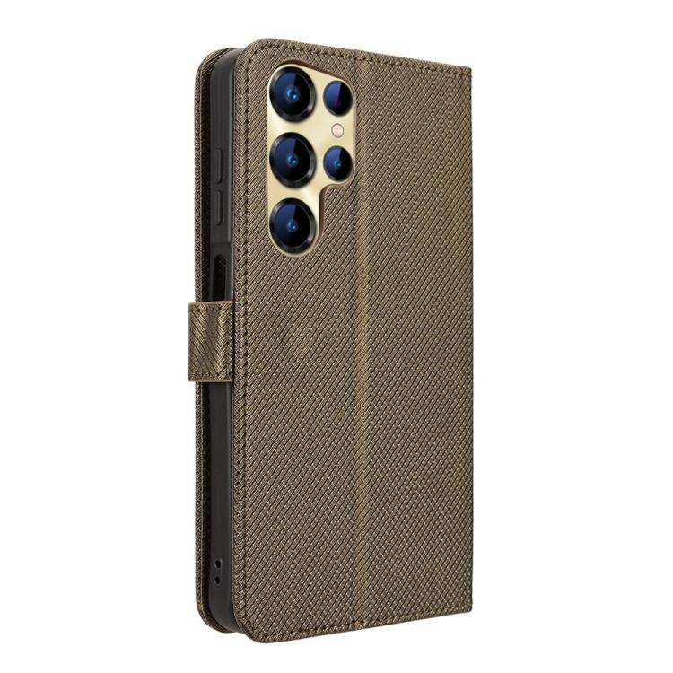 For Oukitel C68 Diamond Texture Leather Phone Case