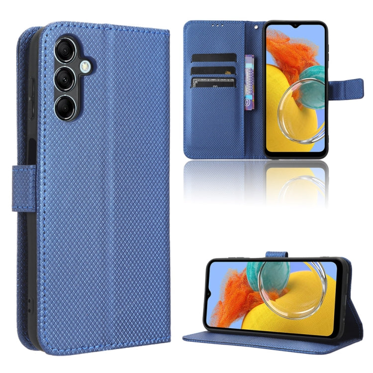 For Samsung Galaxy M54 5G Diamond Texture Leather Phone Case