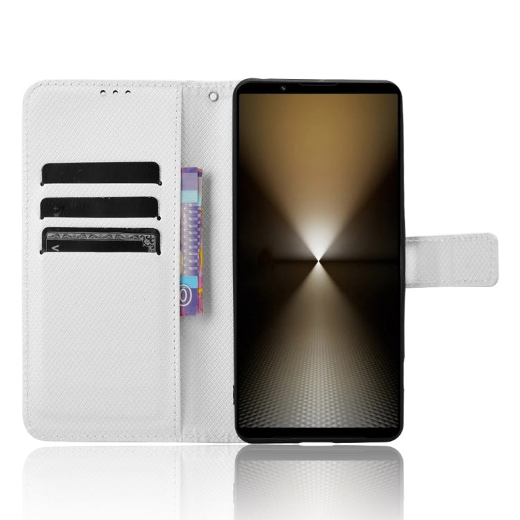 For Sony Xperia 1 VI 2024 Diamond Texture Leather Phone Case