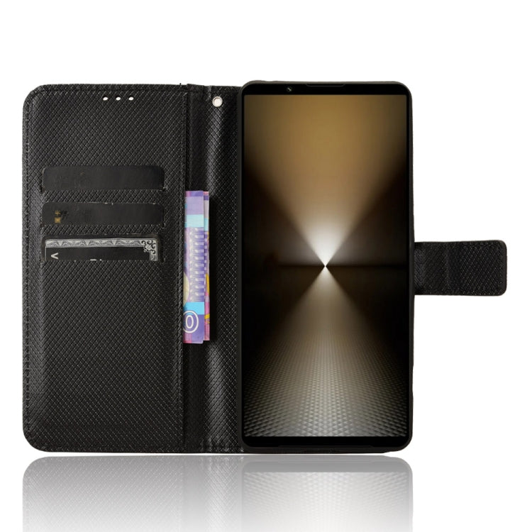For Sony Xperia 1 VI 2024 Diamond Texture Leather Phone Case