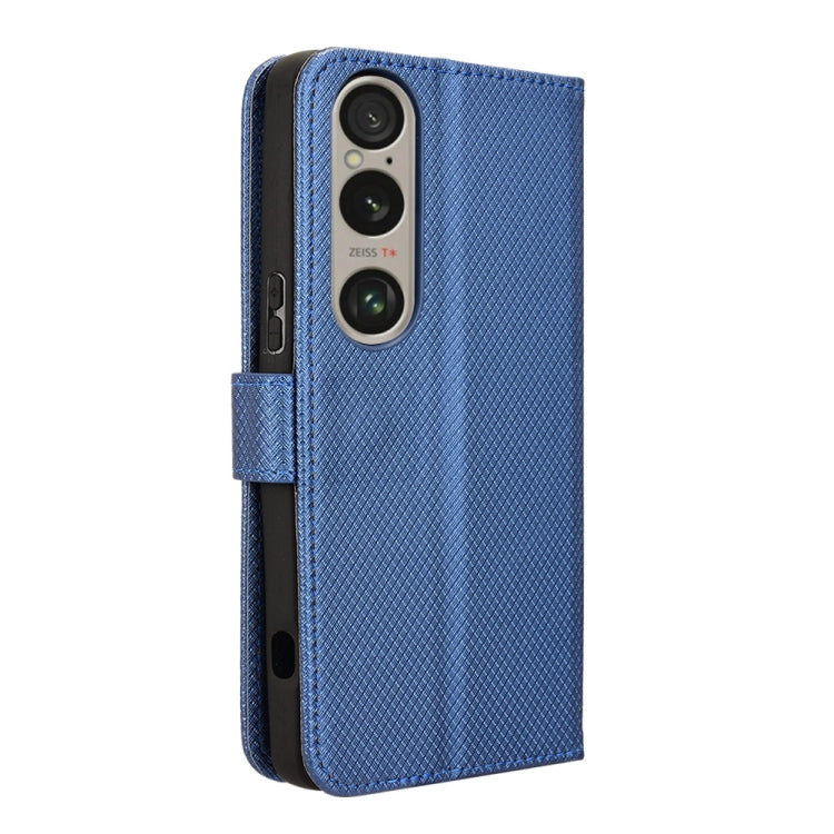 For Sony Xperia 1 VI 2024 Diamond Texture Leather Phone Case
