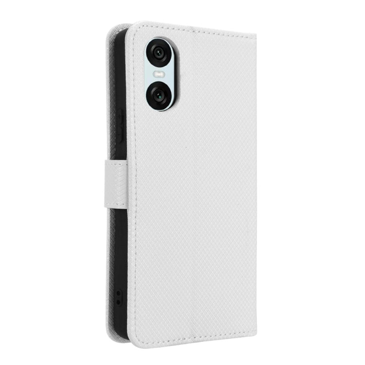 For Sony Xperia 10 VI 2024 Diamond Texture Leather Phone Case