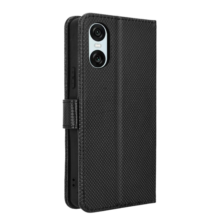 For Sony Xperia 10 VI 2024 Diamond Texture Leather Phone Case