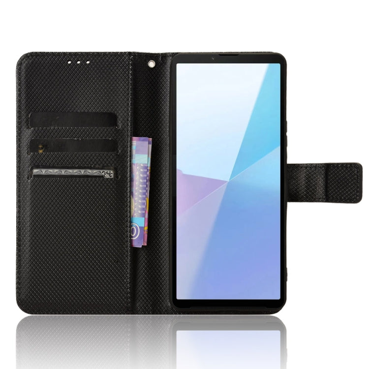 For Sony Xperia 10 VI 2024 Diamond Texture Leather Phone Case