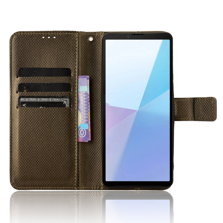 For Sony Xperia 10 VI 2024 Diamond Texture Leather Phone Case