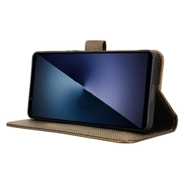 For Sony Xperia 1 VII Diamond Texture Leather Phone Case
