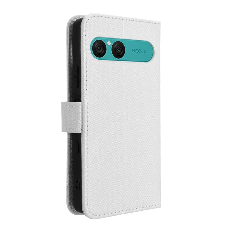 For Sony Xperia 10 VII Diamond Texture Leather Phone Case