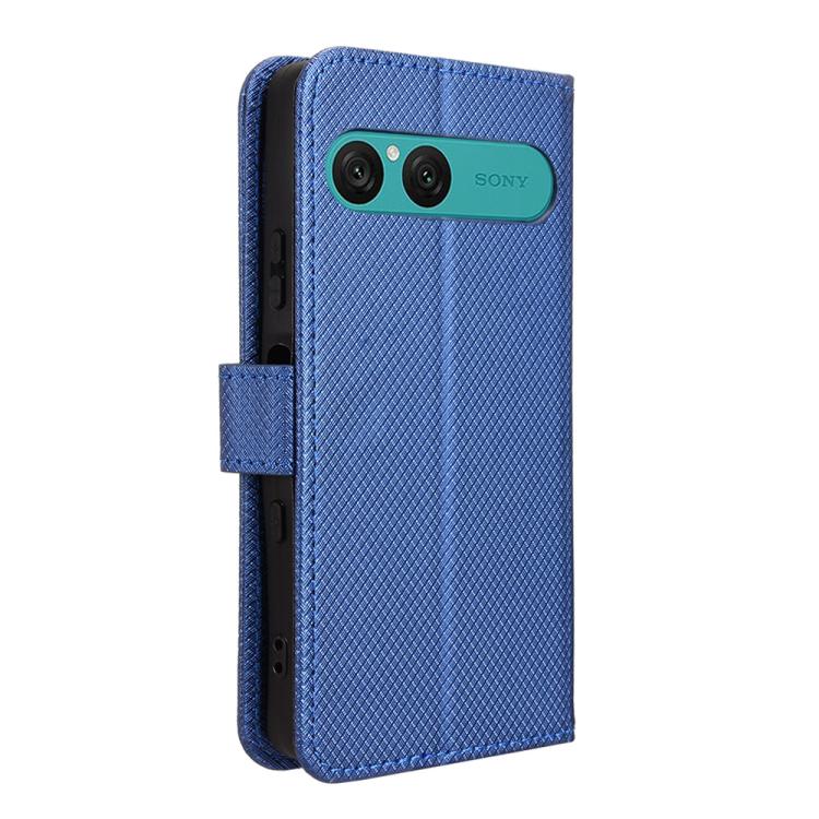 For Sony Xperia 10 VII Diamond Texture Leather Phone Case
