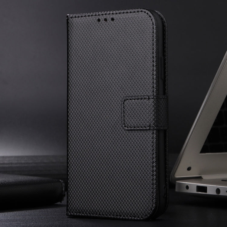 For Sharp Aquos wish4 Diamond Texture Leather Phone Case