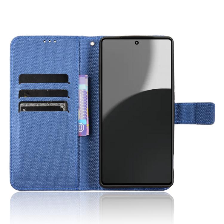For Sharp Aquos R9 Pro Diamond Texture Leather Phone Case