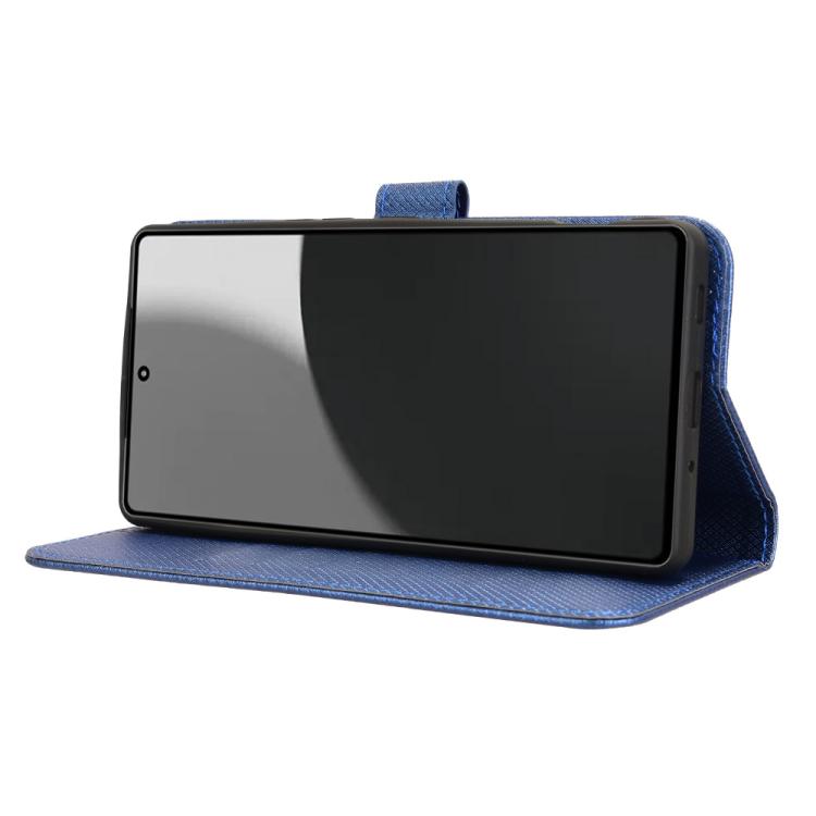 For Sharp Aquos R9 Pro Diamond Texture Leather Phone Case