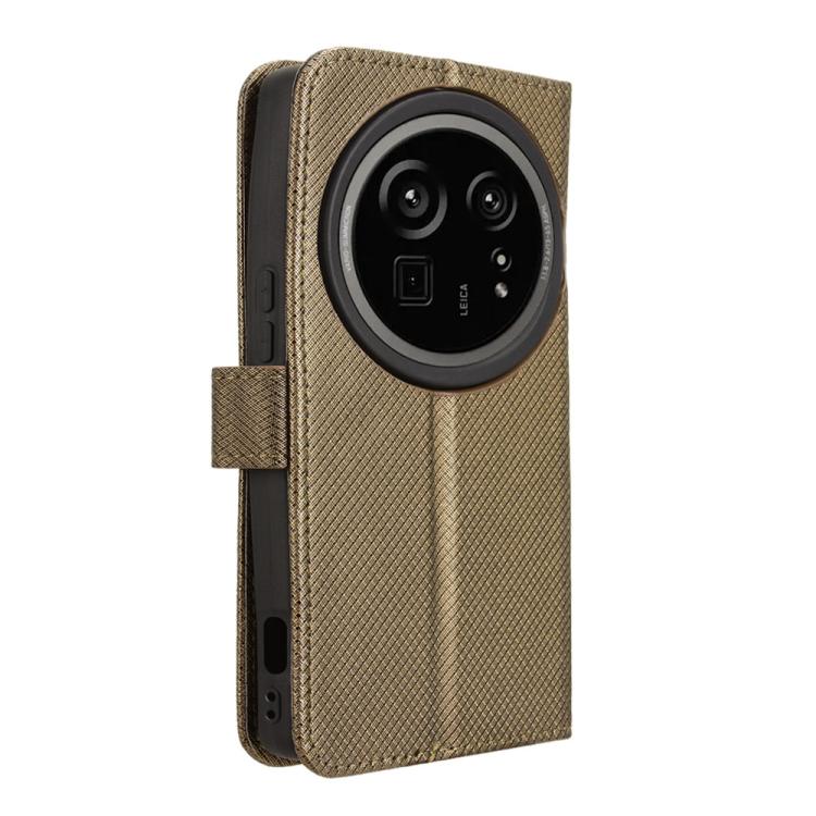 For Sharp Aquos R9 Pro Diamond Texture Leather Phone Case