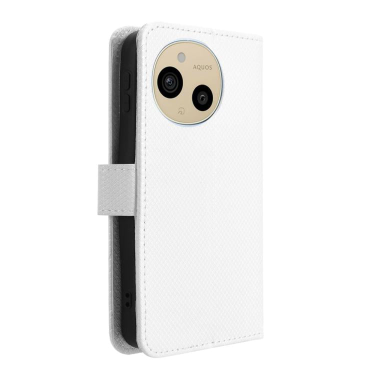 For Sharp Aquos Sense9 Diamond Texture Leather Phone Case