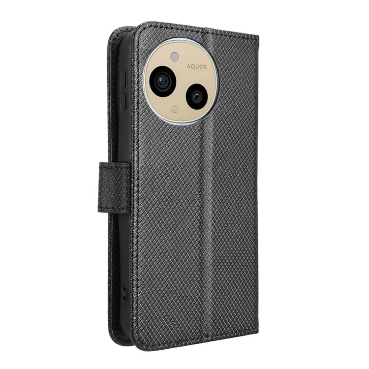 For Sharp Aquos Sense9 Diamond Texture Leather Phone Case